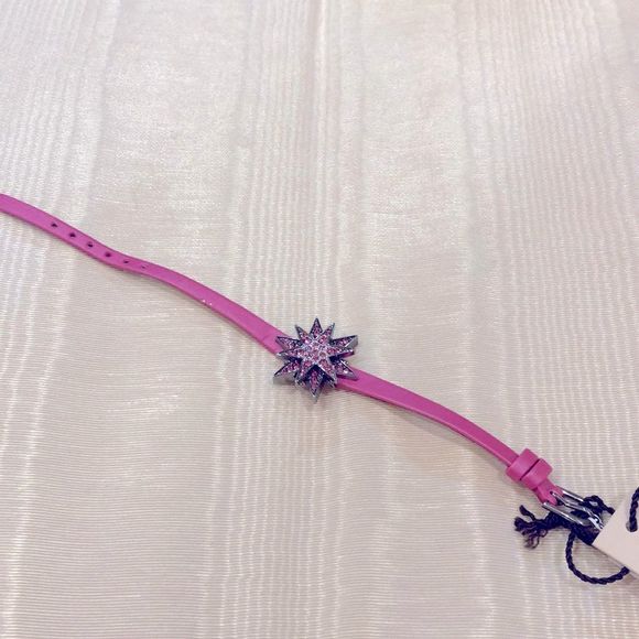 NWT Badgley Mischka Pink Rhinestone Watch - Picture 3 of 13